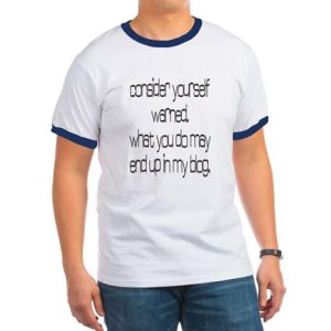 Warned Blog T-Shirt